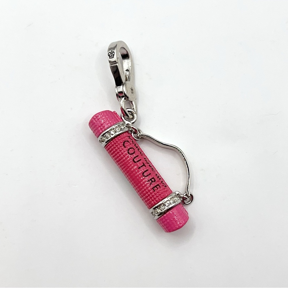 Juicy Couture Pink Charm Bracelet Dangle